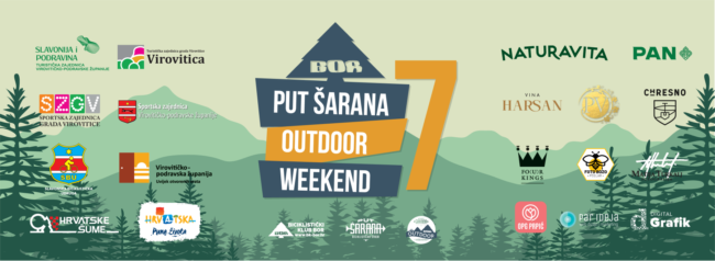 Put Šarana Outdoor Weekend 7 sponzori